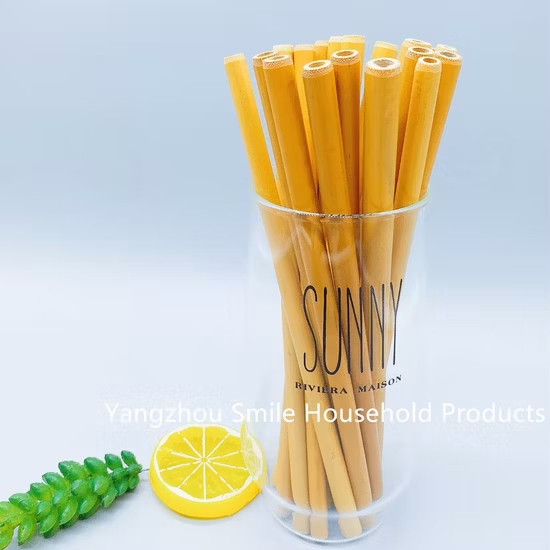 100% Safe No Plastic Bamboo Drinking Straws